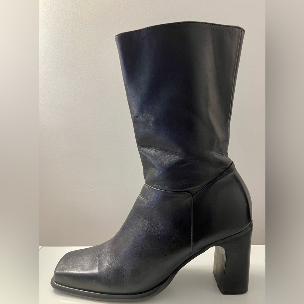 ✨Black Leather Boots by Studio Works